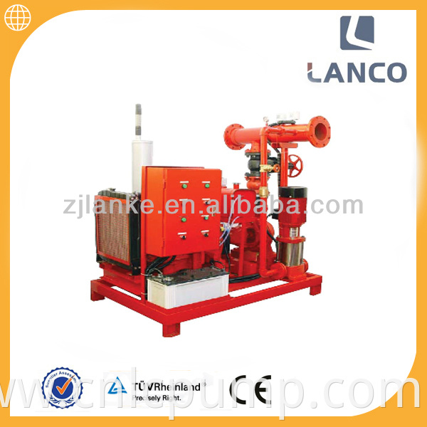 XBD-L Horizontal centrifugal direct connect firepump